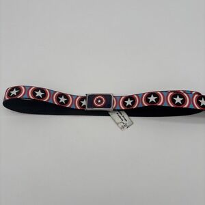 Marvel Buckle Down Capatain America Shield Made in USA‎